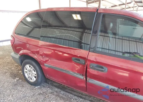 2007 Dodge Caravan Se from USA, damaged, VIN 1D4GP25R87B204110